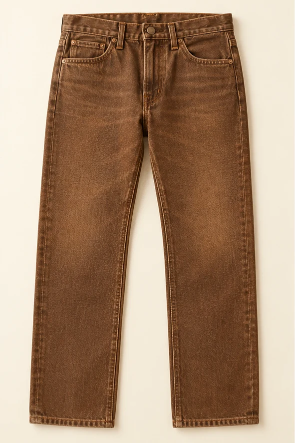 Canyon Straight in Warm brown, front view